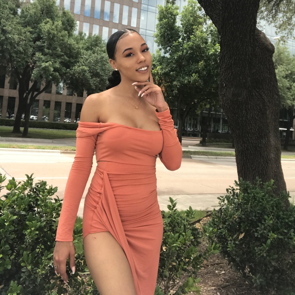 Orange two piece set